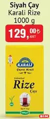 KARALİ RİZE SİYAH ÇAY 1000 G